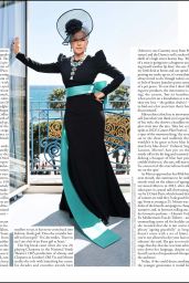 Helen Mirren Commands Grazia UK in Radiant Pink