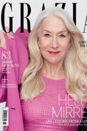 Helen Mirren Commands Grazia UK in Radiant Pink