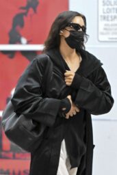 Irina Shayk Unveils Jet-Set Style at JFK