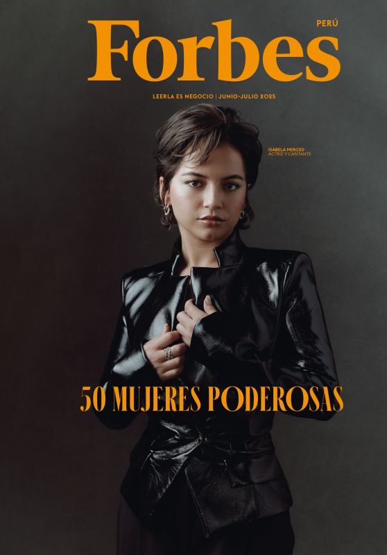 Isabela Merced Fronts Forbes Peru