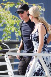 Ivanka Trump debuts La DoubleJ set at Venice airport arrival