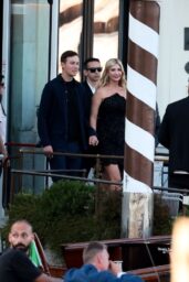 Ivanka Trump Exits Venice's Gritti Palace After Bezos Wedding