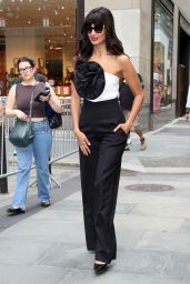 Jameela Jamil Debuts Bold Look for The View in NYC