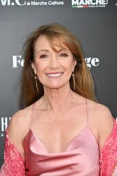 Jane Seymour Graces Filming Italy 2025 in Rosy Glamour