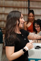 Jena Sims Attends Sports Illustrated Swimsuit Social