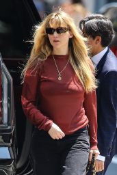 Jennifer Lawrence Sports Wales Bonner Sneakers NYC Errands