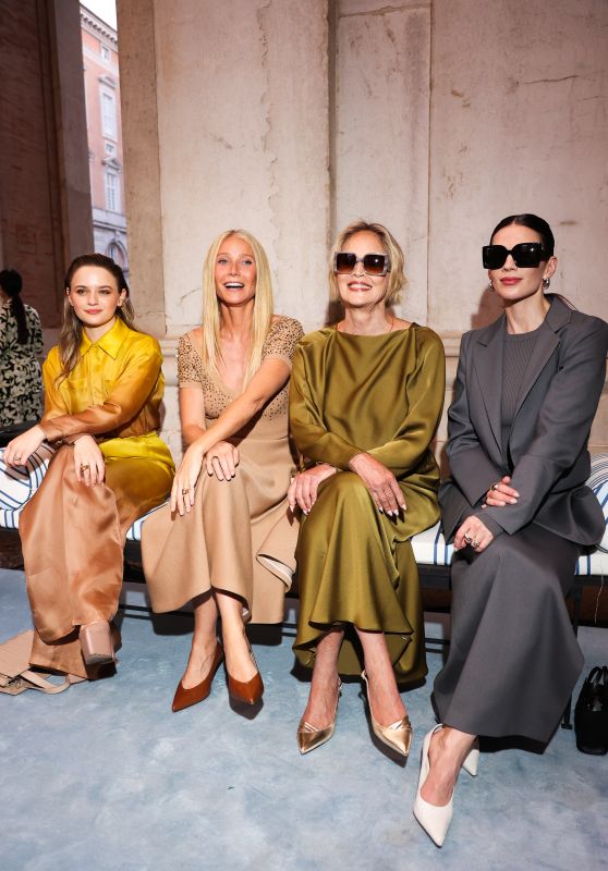 Joey King Embraces Earth Tones at Max Mara Cruise 2026