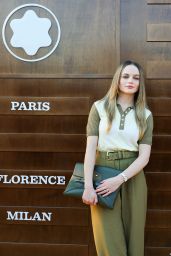 Joey King Unveils Chic Tailoring at Montblanc