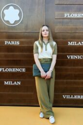 Joey King Unveils Chic Tailoring at Montblanc
