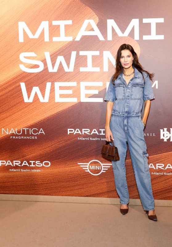 Julia Pereira Attends PARAISO Miami Swim Week