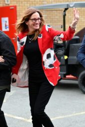 Julia Roberts Debuts Football Chic at Soccer Aid 2025