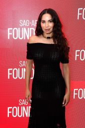 Jurnee Smollett Debuts Chic Look at SAG-AFTRA 
