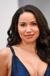 Jurnee Smollett's Electric Blue Premiere Power