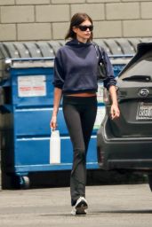 Kaia Gerber Cycling Gym Exit West LA 06.04.2025