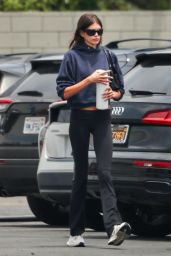 Kaia Gerber Cycling Gym Exit West LA 06.04.2025