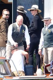 Karlie Kloss - Arrives in Venice for Bezos Wedding