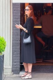 Karlie Kloss Attends Sant Ambroeus Lafayette Gathering in SoHo