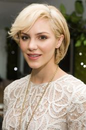 Katharine McPhee Charms at RealBeauty.com Launch in 2010