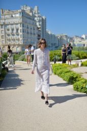 Keira Knightley Charms in Sheer Lace at Biarritz Festival