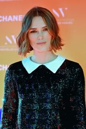 Keira Knightley Dazzles in Sequin Chic at Biarritz