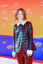 Keira Knightley Dazzles in Sequin Chic at Biarritz