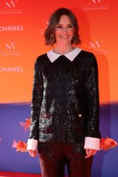 Keira Knightley Dazzles in Sequin Chic at Biarritz