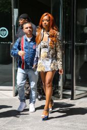 Keke Palmer Unveils Denim Delight in NYC