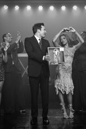 Keke Palmer Unveils Pop Art Glam on Fallon