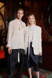 Kelly Rutherford Commands Chic at Kenzo Paris Show