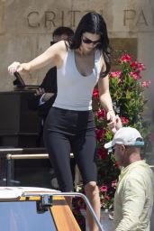 Kendall Jenner Exits Venice in Minimalist Chic