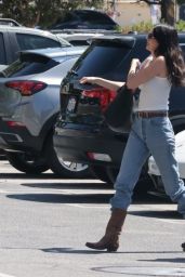 Kendall Jenner Rocks Cowboy Boots for REI Outing