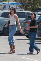 Kendall Jenner Rocks Cowboy Boots for REI Outing