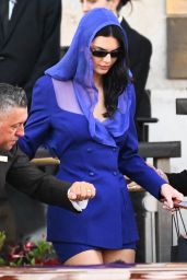 Kendall Jenner unveils Mugler’s Sheer Mystery at Venice Party