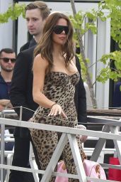 Khloe Kardashian Roars into Venice in Leopard