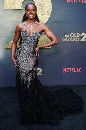KiKi Layne Debuts Sparkling Glamour at 