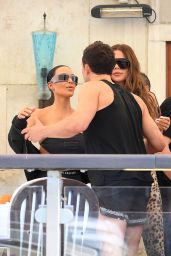 Kim Kardashian Unveils Architectural Glam in Venice