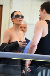 Kim Kardashian Unveils Architectural Glam in Venice