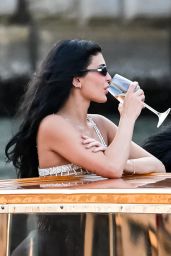 Kylie Jenner debuts Chloe fringe fantasy in Venice