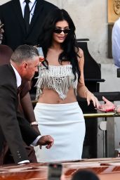 Kylie Jenner debuts Chloe fringe fantasy in Venice