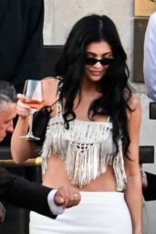 Kylie Jenner debuts Chloe fringe fantasy in Venice