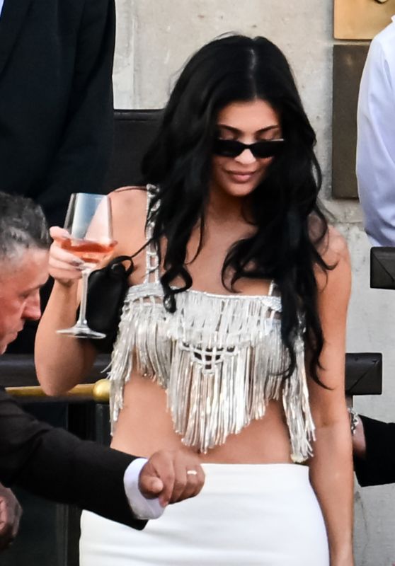 Kylie Jenner debuts Chloe fringe fantasy in Venice
