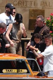 Kylie Jenner Unveils Wild Print for Venice Departure