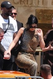 Kylie Jenner Unveils Wild Print for Venice Departure