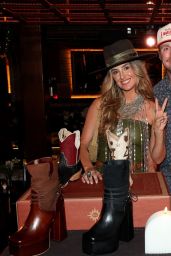 Lainey Wilson Debuts Golden West Boots at Bell Bottoms Up Launch in Nashville