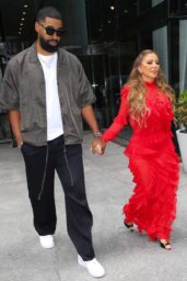 Larsa Pippen Ignites NYC in Radiant Red After iHeartRadio