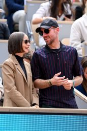Lily Collins French Open Roland Garros Paris 06.08.2025