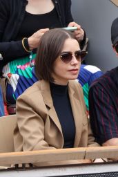 Lily Collins French Open Roland Garros Paris 06.08.2025