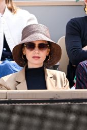 Lily Collins French Open Roland Garros Paris 06.08.2025