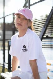 Lily James Aces Sporty Chic for Connect Padel UK 2025