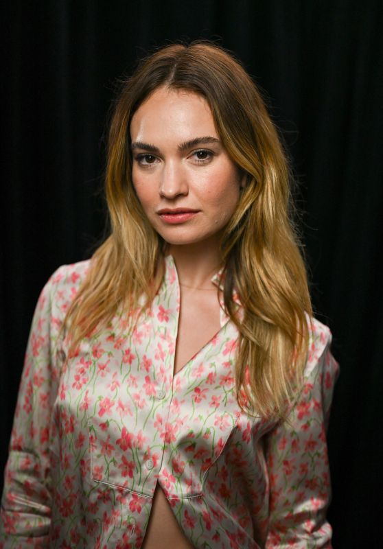 Lily James - Shutterstock Tribeca Film Festival Portraits June 2025
